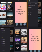 Qoutes And Status Offline Android App Screenshot 1