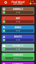 Find Word - Unity App Template Screenshot 1