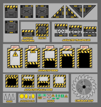 Robot Factory - Platformer Tileset Screenshot 2