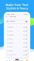 Fancy Text Generator  - Android App Template Screenshot 2