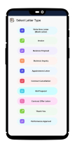 Official Letter Writer - Android App Template Screenshot 7