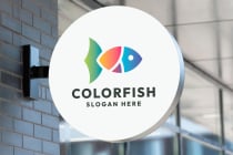 Colors Fish Logo Screenshot 2