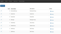 Lognix - Group based Access Control - Login System Screenshot 2