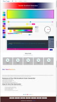 CSS Gradient Generator for Easy Gradient Creation Screenshot 1