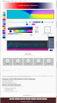 CSS Gradient Generator for Easy Gradient Creation Screenshot 3