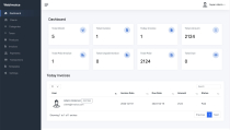 WebInvoice - Invoicing System Screenshot 1