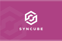 Sync Cube Letter S Logo Design Template Screenshot 2