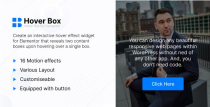 Hover Box For Elementor WordPress Screenshot 1
