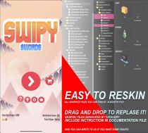 Swipy Swords - iOS App Source Code Screenshot 1