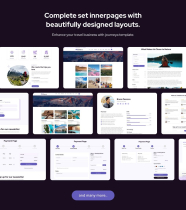 Tour Journeys Agency - TailwindCss HTML Template Screenshot 3