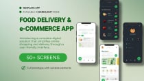 Food Delivery Flutter UI Kit App Screenshot 1