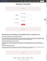 Website Translator PHP Script Screenshot 2