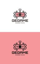 Gear Game Logo Template Screenshot 3