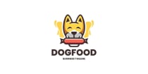 Cheerful Dog Food Logo Template Screenshot 1