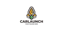 Carrot Launch Logo Template Screenshot 1