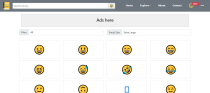 EmojiHandBook PHP Script Screenshot 1