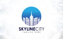 Creative Circle Skyline City Building Logo Design Screenshot 1