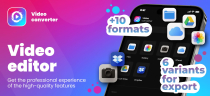 Video Editor And Converter - iOS app Template Screenshot 1
