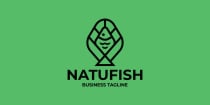 Nature Eco Fish Logo Template Screenshot 3