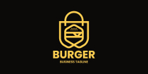 Burger Shop Logo Template Screenshot 3