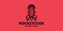 Rocket Code Logo Template Screenshot 2