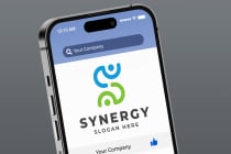 Letter S - Synergy  Logo Screenshot 4