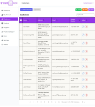 Syno Invoice Management System Screenshot 2