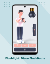 Flashlight Disco FlashBeats  Android Screenshot 3