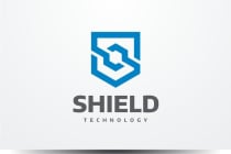 Shield Tech - Letter S logo design Screenshot 1