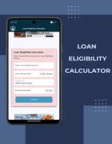 Loan Eligibility Calculator - Android Source Code Screenshot 2