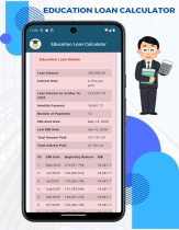 Education Loan Calculator - Android App Screenshot 4