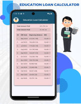 Education Loan Calculator - Android App Screenshot 5