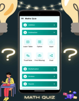 Math Quiz - Android App Template Screenshot 3