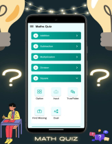 Math Quiz - Android App Template Screenshot 4