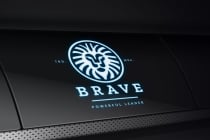 Brave Lion Head Logo Screenshot 1