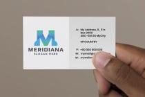 Meridiana Letter M Logo Screenshot 3