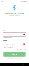 Quiz And eBook - Android App Screenshot 1