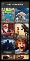 Calla English Stories Offline  - Android Studio Screenshot 1
