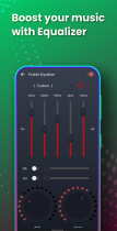 Music Player with DJ Bass booster Android Screenshot 4