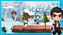 Snowland Adventure - HTML5 Construct3 Game Screenshot 3