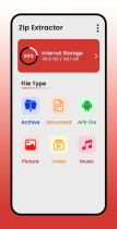 Zip Extractor - Android App Template Screenshot 2