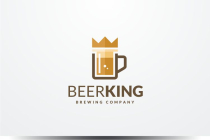 Beer King Logo Template Screenshot 1