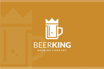 Beer King Logo Template Screenshot 2