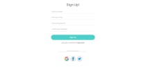 Reem - PHP Simple And Social Login System Screenshot 1