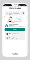 Full Battery Charge Alarm Android App Screenshot 2