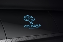 Idea Brain Bulb Logo Screenshot 1