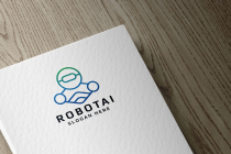 Ai Robot Mascot Logo Screenshot 3