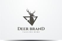 Deer Brand Logo Template Screenshot 1