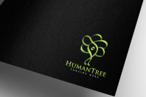 Abstract Human Tree Or Flower Human Logo Screenshot 4