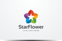 Star Flower Colorful Logo Screenshot 1